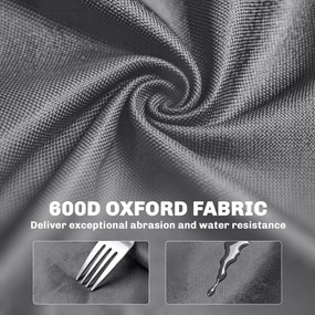 Outsunny Zestaw 2 krzeseł kempingowych składanych fotel wędkarski z odpinanym podnóżkiem uchwyt na napój nośność 120 kg Szary | Aosom PL