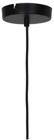 Lampa wisząca w kolorze matowej czerni z metalowym kloszem ø 50 cm Reilley – Light &amp; Living
