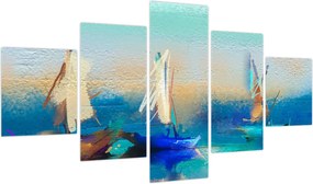 Obraz - Malarstwo krajobrazowe, malarstwo (125x70 cm)