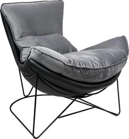 Designerski fotel wypoczynkowy Otilia Stand Velvet