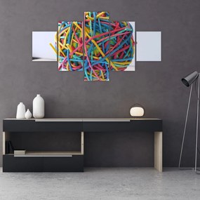 Obraz gumek (125x70 cm)