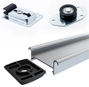 Szafa przesuwna MODUO COMFORT 2 180 dąb sonoma z lustrem MKPOL
