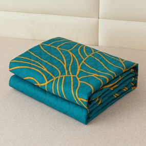 Narzuta na łóżko FANFARE, nafta Rozmiar: 220 x 240 cm