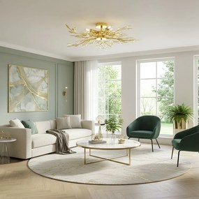 Lampa sufitowa EBT022-5C ZŁOTA