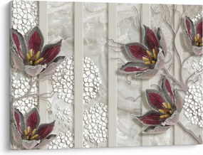 Obraz - Kwiaty dekoracyjne (70x50 cm)
