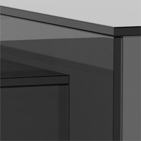 Szare szklane stoliki zestaw 2 szt. 50x50 cm Dice – Actona