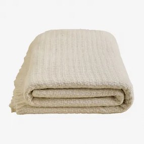 Bawełniana Kołdra Seyrig Kremowa & Łóżko 90/105cm (180 X 250 Cm) - Sklum