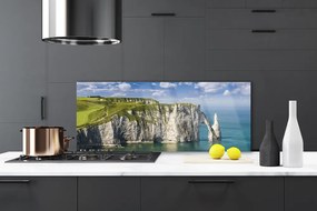 Panel nad blat kuchenny Majestatyczny Klif nad Morzem