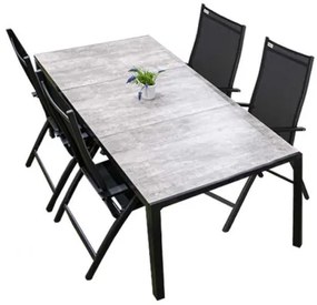 BERGAMO EXPERT - aluminiowy zestaw sof 4+1