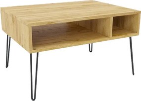 Minimalistyczny stolik kawowy dąb craft E8-L12