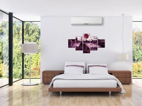 Obraz - Zaczarowana wioska (125x70 cm)