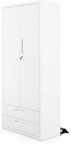 Megan Biały - szuflada podwójna 195 cm