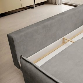 Sofa kanapa GLOSSY z funkcją spania i pojemnikiem WERSAL