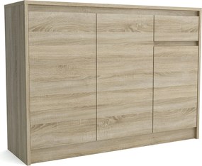 Komoda ASTORRE 113 cm do Salonu Sypialni z Szufladą Dąb sonoma