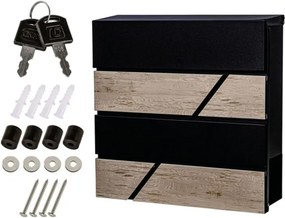 STILISTA  Skrzynka pocztowa Seul, 370 x 370 x 100 mm