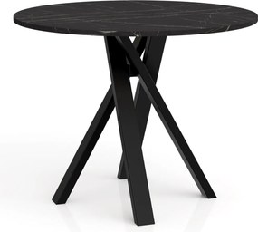 Stół do jadalni Ivo z okrągłym blatem 90 cm