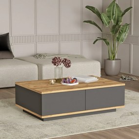 Stolik konferencyjny Frem Anthracite and AtlanticPine
