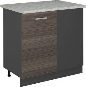 Szafka narożna szlachetna szarość 86x60x81.6 r-line