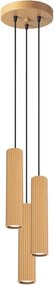 Nowoczesna złota lampa wisząca - 4X D299 P3-E21