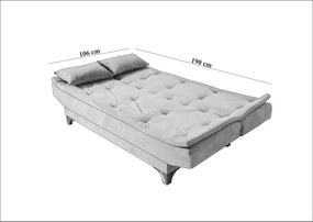 Sofa rozkładana Kelebek Blue