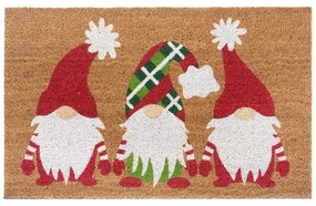 Wycieraczka z włókna kokosowego ze świątecznym motywem 45x75 cm – Hanse Home