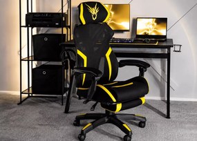 Gamingowy fotel obrotowy Naster z mechanizmem multiblock