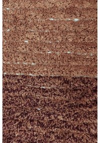 Ceglasty bawełniany dywan 80x140 cm Twin Toffee – Lorena Canals
