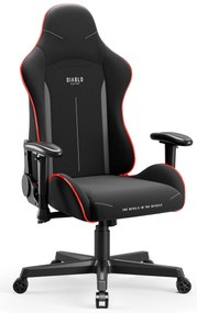 Fotel gamingowy LED RGB czarny Diablo X-Starter