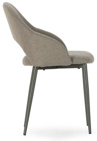 Zielone tapicerowane krzesła zestaw 2 szt. Lia – Marckeric