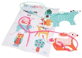 Zestaw kreatywny Stitching set Woodland – Rex London