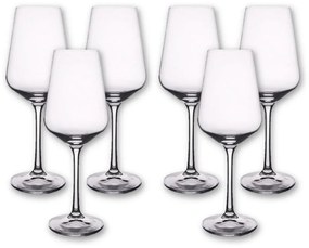 Kieliszki do wina zestaw 6 szt. 250 ml Sandra – Orion