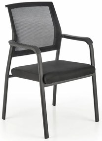 Fotel czarny konferencyjny M7-K31