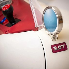 Baby Mix Elektryczny samochód dla dzieci RetroPearl, biały