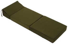 Składane krzesło/materac PELOS, zielony