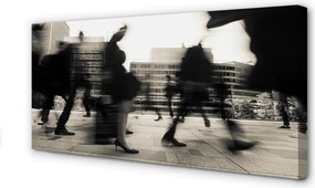 Zdjęcie na płótnie Ludzie w Mieście