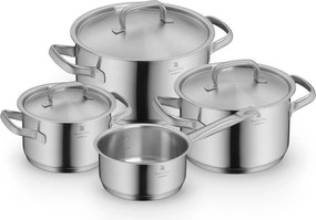 Zestaw garnków ze stali nierdzewnej 7 szt. Gourmet – WMF