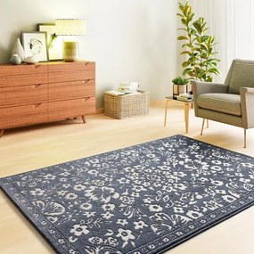 Ciemnoniebieski dywan 80x150 cm Amara – Universal