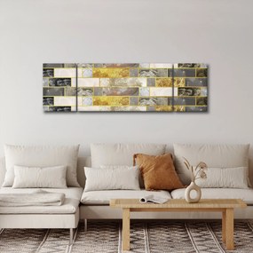 Obraz - Dekoracje z teksturami (170x50 cm)