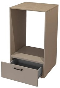 Szafka łazienkowa ROSA 1S 67cm congo/dąb do zabudowy pralki HELVETIA