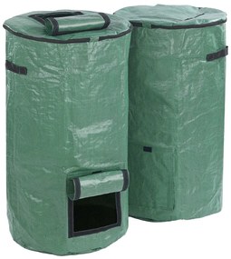 Zielone kompostowniki zestaw 2 szt. 125 l – Maximex
