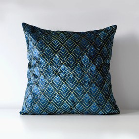 Granatowa poszewka ozdobna Diamonds 02