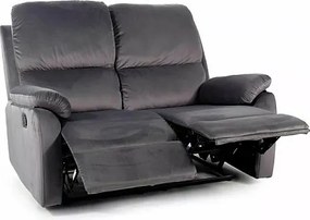 Sofa rozkładana SPENCER 2 VELVET szara