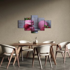 Obraz makaroników (125x70 cm)