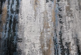 Dywan Diamond New 3D Ombre turkusowo beżowy 80 cm x 140 cm