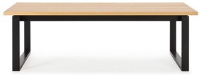 Stół z blatem w dekorze dębu 100x220 cm Rina – Marckeric