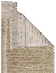 Beżowy bawełniany chodnik 80x230 cm Duetto Sage – Lorena Canals