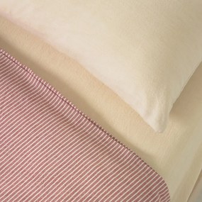 Różowo-beżowa bawełniana pościel dziecięca do łóżeczka z prześcieradłem 70x120 cm Giorgii – Kave Home