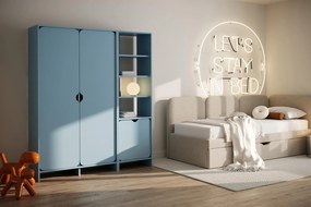 Niko szafa dwudrzwiowa Baby Blue