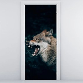 Fototapeta na drzwi - Wilk (95x205cm)