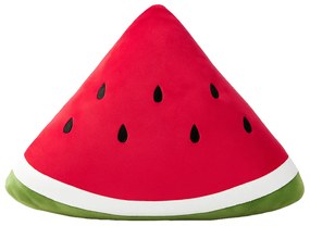 Poduszka Squish Pizza z arbuza, 45 x 30 x 15 cm